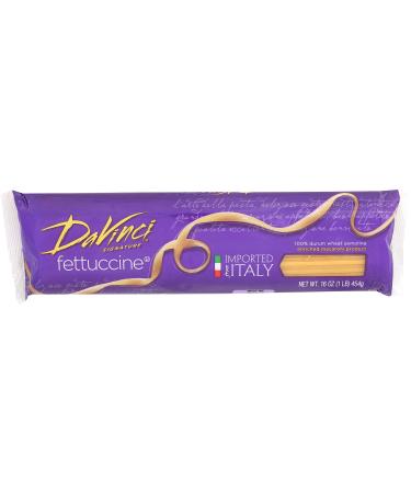 DaVinci Signature, Fettuccine Pasta, 16 Ounce Packages (Pack of 20)