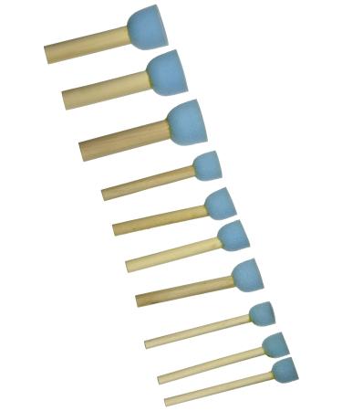 Sponge Stippler Set  (3) 1/4  (4) 3/4  (3) 1  1/4  10/pkg
