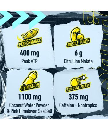 Blue Star Nutraceuticals P.P.K. Pre Workout Supplement - Energy Booster Nitric Oxide NO2 Booster Muscle Pumps & Hydration Support - Works After 1 Serving - 40 Servings (Grape) - Buy Online on SooperMarket.com