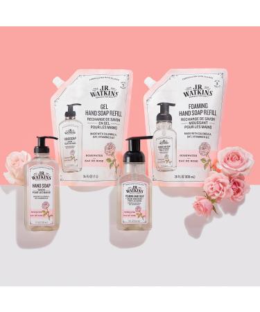 J.R. Watkins Rosewater Foaming Hand Soap Refill Pouch 828 mL Rose 828 ml (Pack of 1) - Buy Online on SooperMarket.com