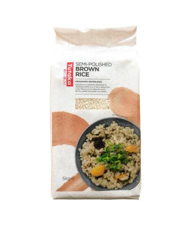 Yutaka Semi-Polished Brown Rice 5kg