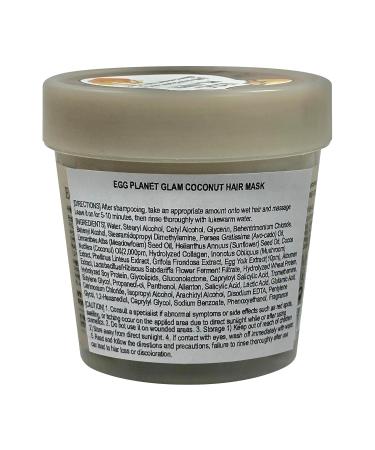 Daeng Gi Meo Ri Egg Planet Glam Coconut Hair Mask - Moisturizing Scalp & Hair Smooth & Shiny Finish 200ml | International Shipping - Buy Online on SooperMarket.com