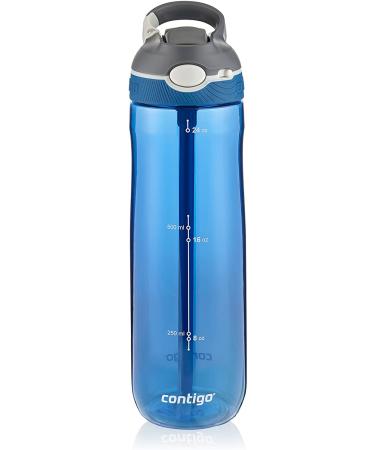Contigo Autospout Straw Ashland Water Bottle 24 oz 3-Pack - Stormy Weather, Vibrant Lime, Monaco - Buy Online on SooperMarket.com