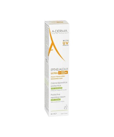 Buy A-Derma Epitheliale AH Ultra Cream SPF 40ml | Soothing Skin Repair Lotion for Sensitive Skin - International Shipping Available - Buy Online on SooperMarket.com
