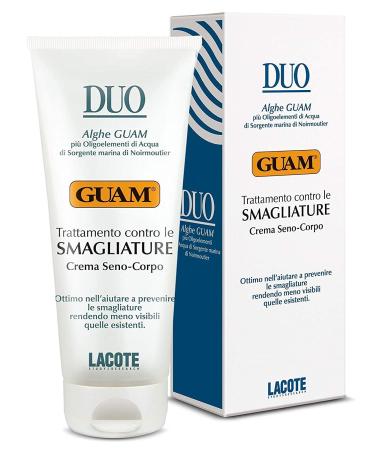 Guam SEAWEED DUO Stretch Marks Remover for Breast and Body | Pregnancy Stretch Mark Prevention - Maternity Lotion for Keloid Removal - Strech Mark Gone For Women - 200 ML Beauty