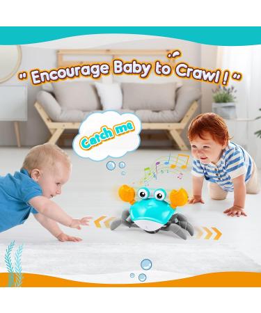EucoCococo Toys - Best Crab Baby Toys for 6-12 Months & Learning Games for Girls Ages 1-3 | Perfect Tummy Time Gifts - Buy Online on SooperMarket.com