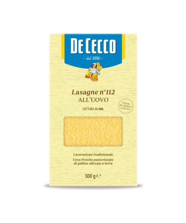 De Cecco Lasagna All'uovo n.112 (500g)