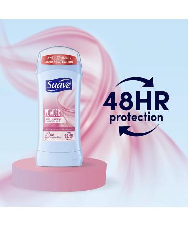 Suave Powder Fresh Antiperspirant Deodorant Stick for Women - 2.6 oz (Pack of 1) - Buy Online on SooperMarket.com