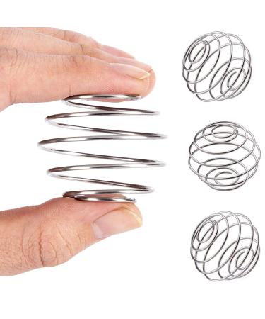 3 PCS Stainless Steel Bottle Mixer Ball protein shaker ball Mixing Ball Protein Mixer Sport Fitness Shaker Protein Shaker Bottle Cup Wire Whisk For Drink Bottle Shaker Cup
