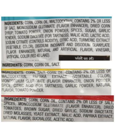 Corn Nuts Variety Pack - Original, Ranch, BBQ, Chile Picante con Limon - 12 Pack (1 oz Bags) - Buy Online on SooperMarket.com