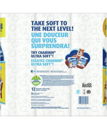 Charmin Essentials Soft Toilet Paper - 12 Mega Rolls (Pack of 1) - Buy Online on SooperMarket.com