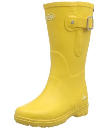 Viking Girls Mira Jr Wellington Boots Yellow 32 EU Yellow