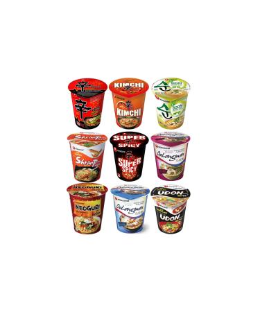 Nongshim Cup Shin Ramyun Assorted Instant Ramen Noodle (Pack of 36) Self Customised Flavours