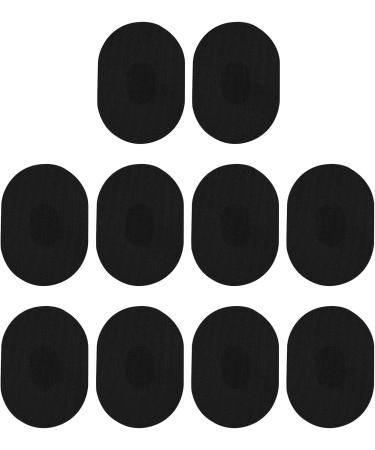 Milageto 10x Sweatproof Sports Stickers - Non-Slip Patches for Fitness Cycling & Climbing - Black Overpatch Tapes - Buy Online on SooperMarket.com
