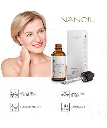Collagen Face Serum 50ml - Smoothing Plumping & Rejuvenating | International Shipping Available - Buy Online on SooperMarket.com