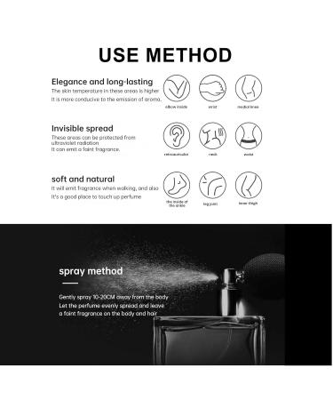 Pheromones Perfumes for Women Pheromone Perfume Women The Original Pheromone Infused Essential Oil Perfume Cologne Perfume Long Lasting Mini Travel Perfume Perfume De Mujer (Pink Rose 50ml) - Buy Online on SooperMarket.com