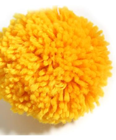 10 Pcs Large Yarn Pom Poms - 3 Inch Acrylic Yarn Balls for Hats & Decorations - DIY Craft Pompoms - Buy Online on SooperMarket.com