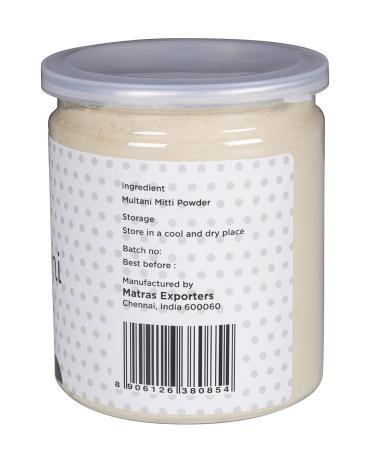 Multani Mitti Powder - 100% Natural Indian Clay for Skin Tightening | Detox Face Pack & Soap Making | 10 oz (283g) - Yogi's Gift - Buy Online on SooperMarket.com