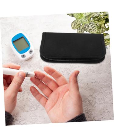 BCOATH Blood Meter Storage Bag Storage Bags Suitcase Bag Portable Fabric Travel Monitor - Buy Online on SooperMarket.com