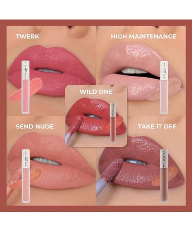 Give Them Lala Matte Lipstick - Send Nudes Cushion Cream Lipstick - Nude Color | Lightweight, Long-Lasting, Cruelty-Free with Satin Soft Finish - Buy Online on SooperMarket.com