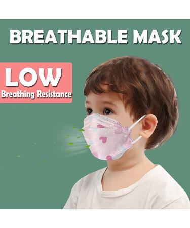 50Pcs 4-Ply KF94 Fish Type Kids Disposable Face Masks - Soft & Breathable Cartoon Masks for 3-8 Aged Kids - Buy Online on SooperMarket.com