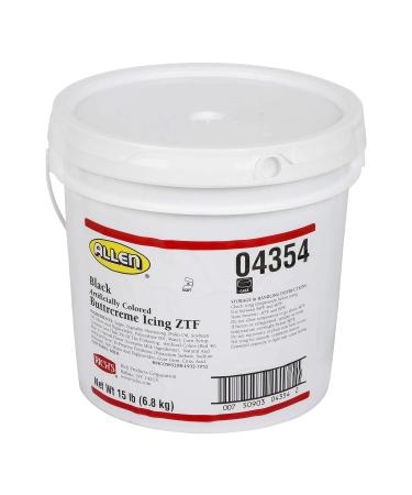 Rich's JW Allen Pre-Whipped Icing ZTF, Black, Buttercream, 240 Ounce