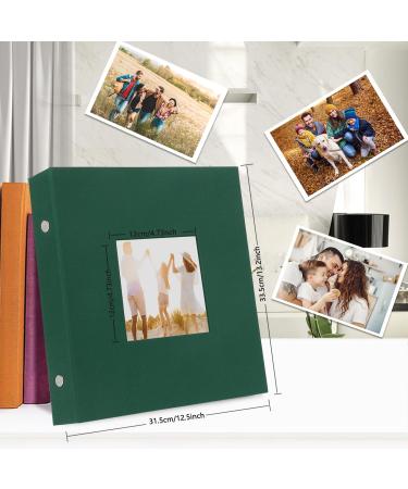 Miaikoe 6x4 Photo Album - 1000 Pockets Dark Green | Large Capacity for Family Wedding Anniversary | Holds 1000 10x15cm Photos | Linen Album Book - Buy Online on SooperMarket.com