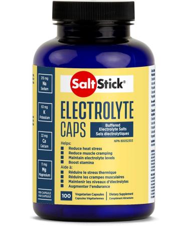 Saltstick Electrolyte Caps Buffered Electrolyte Salts 100 Capsules - Buy Online on SooperMarket.com