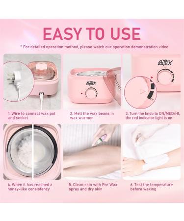 BOYUJK Professional Wax Heater 600ml - Hair Removal Wax Warmer for Women and Men - Buy Online on SooperMarket.com