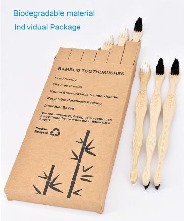 Eco-Friendly Dog Toothbrushes with Faecal Bag Holder - Biodegradable Double-Sided Pet Toothbrushes for Dogs & Cats - Small & Large Head - 1 Pack - Buy Online on SooperMarket.com