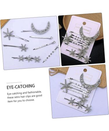 Gogogmee Clip Hair Accessories for Hair Decorations Bling Hair Pearl Hair Accessories Barrettes for Women Jeweled Barrettes Flower Decor Rhinestone Bobby Pins Fashion Hair Pin - Buy Online on SooperMarket.com