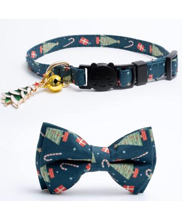2 Pack Breakaway Christmas Cat Collars with Bow Tie - Red & Green - Buy Online on SooperMarket.com