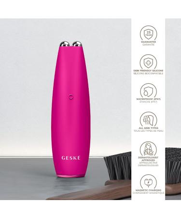 Geske SmartAppGuided Microcurrent Face-Lift Pen | 6-in-1 Anti-Aging Skincare Tool for Wrinkle-Free Young Skin | International Shipping Available - Buy Online on SooperMarket.com