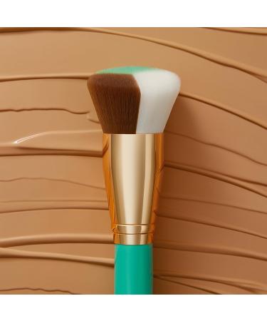 Juvia's Place I Am Magic 102 Flat Top Foundation Brush - Flawless Makeup Blending Tool for Face & Body | Soft Dense Full Coverage Brush for Liquid Powder Cream & Blush - Travel Friendly - Buy Online on SooperMarket.com