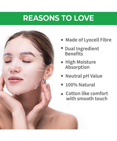 Nykaa Naturals Bubble Sheet Mask - Avocado & Moringa | Brightening Facial Mask for Dry Skin | 0.67 oz - International Shipping Available - Buy Online on SooperMarket.com