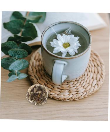 Warmhm 10pcs Chinese Flower Tea Green Tea with Flowers Wrapped Blooming Tea Flowering Tea Artistic Tea Organic Blooming Flower Tea Gold Tea Ball As Shown medium - Buy Online on SooperMarket.com