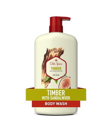 Old Spice Men's Body Wash Timber & Sandalwood 30 oz (Pack of 4) - Buy Online on SooperMarket.com