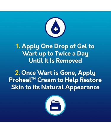 Compound W Total Care Wart Remover & Proheal Cream 0.25 oz + Maximum Strength Salicylic Acid Gel 0.25 oz - Buy Online on SooperMarket.com