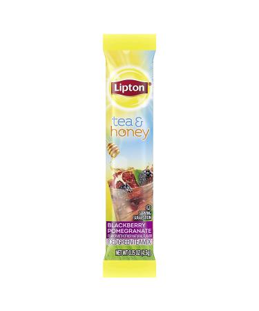 Lipton To-Go Packets Green Tea & Honey Iced Tea Blackberry Pomegranate 10 Packets x 6 - Refreshing Flavors on the Go - Buy Online on SooperMarket.com