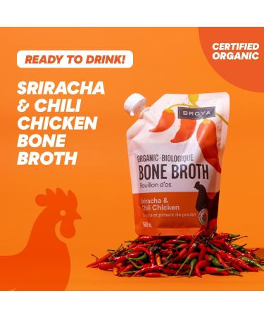 Broya Bone Broth Variety Pack - Grass-Fed Beef Bone Broth & Organic Chicken Bone Broth - Keto and Paleo Friendly Gluten-Free Ready to Sip or Cook - 500 ml (8 Pack) Variety 500 ml (Pack of 8) - Buy Online on SooperMarket.com