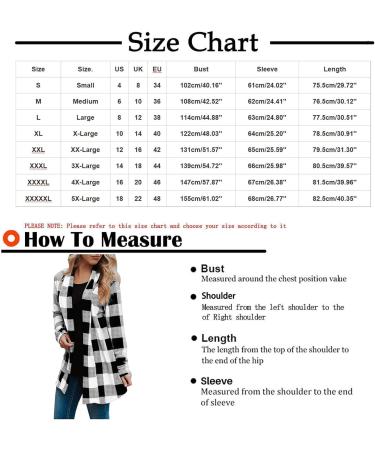 Long Shirt Outerwear Top Thin Warm Knitted Coat Women's Blouse V-Neck Shirt Tunic Long Women's Tunic Women's Shirt Casual Checked Shirt Women's Winter Chunky Knit Jacket C-ag 4XL - Buy Online on SooperMarket.com
