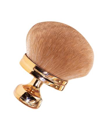 Teksome Face Powder Brush | Blush Brush Makeup Brush - Setting Powder Brush Face Brushes Makeup Mushroom Head Brush for Setting Loose & Pressed Powder rose gold