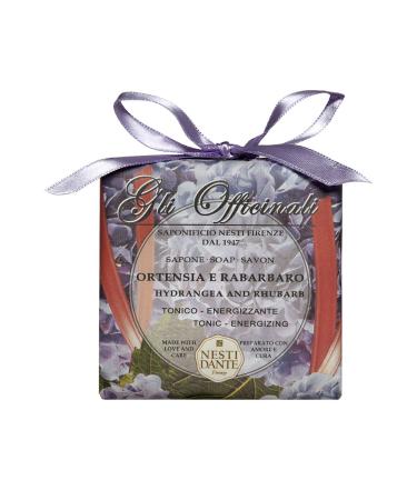 Nesti Dante Gli Officinali Soap Hydrangea and Rhubarb/Tonic and Energizing 7 Ounce 7 Ounce Hydrangea and Rhubarb/Tonic and Energizing
