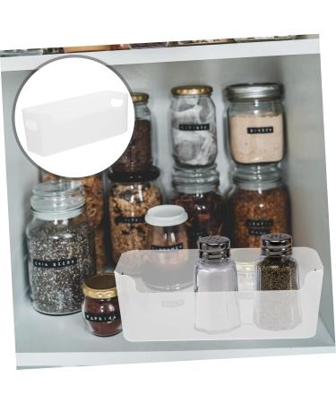 EXCEART 3pcs Small Shelf And Containers for Organizing Bin Fruit Container Size Holder Refrigerator Transparent 25.5X9.5X8.5CM - Buy Online on SooperMarket.com