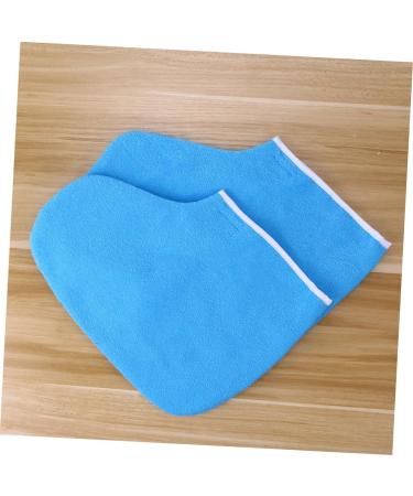 minkissy Gloves Wax Sock Wax Mittens Feet Hand Care Glove Hand Wax Foot Work medium Blue - Buy Online on SooperMarket.com