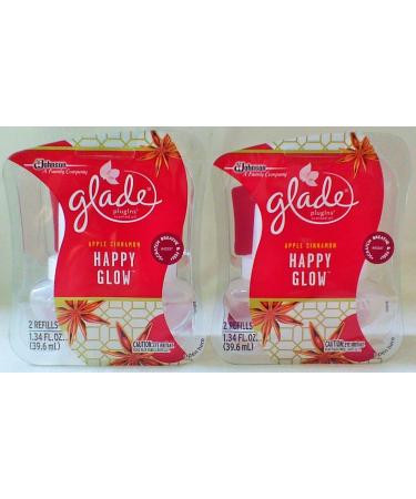 Buy 10 Glade Plugins Apple Cinnamon Refills - Happy Glow 5 Twin Packs - International Shipping Available - Buy Online on SooperMarket.com