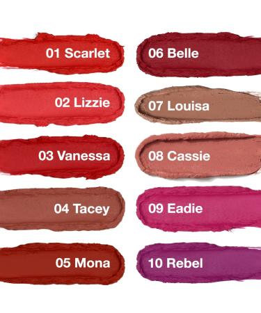 Phoera Non Transfer Lipstick (06 Belle) - Waterproof, Smudge-Proof & Long-Lasting - Buy Online on SooperMarket.com
