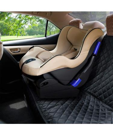 PETICON Waterproof Dog Car Seat Cover for Back Seat - Scratchproof & Nonslip Pet Bench Protector for Cars, Trucks, SUVs - Durable, Washable Black Backseat Protection - Buy Online on SooperMarket.com