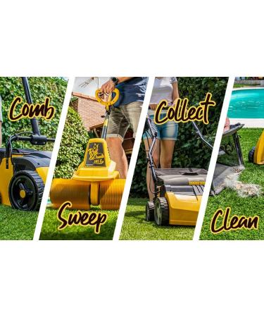 Garland Roll&Comb 302E -110v Electric Power Broom/Sweeper for Artificial Grass - Buy Online on SooperMarket.com