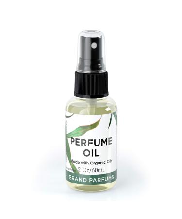 English Pear and Freesia Perfume Spray On Fragrance Oil 2 Oz | Hand Blended with Organic and Essential Oils | Alcohol-Free and Preservative Free | Made to Order by Grand Parfums English Pear Freesia 2 Fl Oz